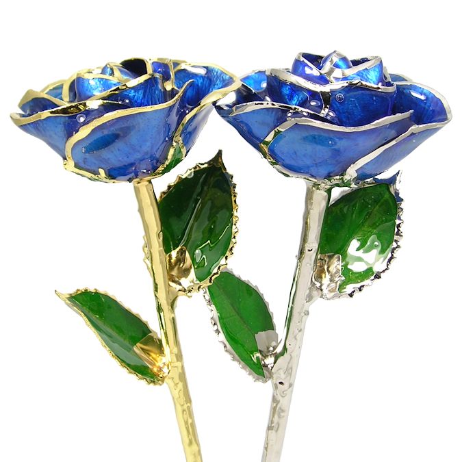 September Birthday Gift: Sapphire Preserved Rose