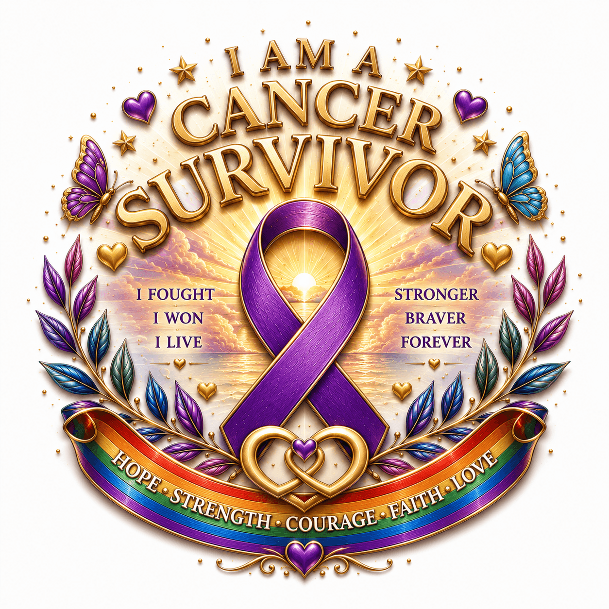 Cancer Survivor Celebration Medallion
