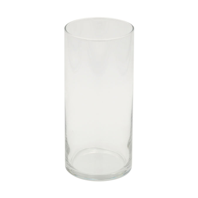 7" Cylinder Glass Vase